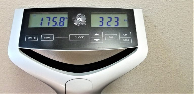 healthcare and medicine fitness digital scale weight